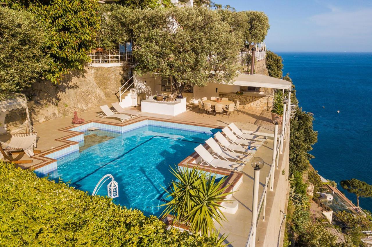 Villa Oliviero Позитано Екстериор снимка